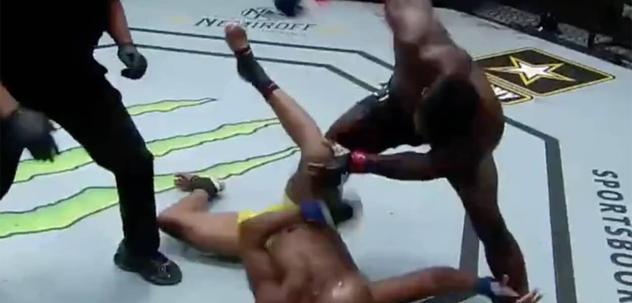 Anderson Silva Uriah Hall UFC Vegas 12