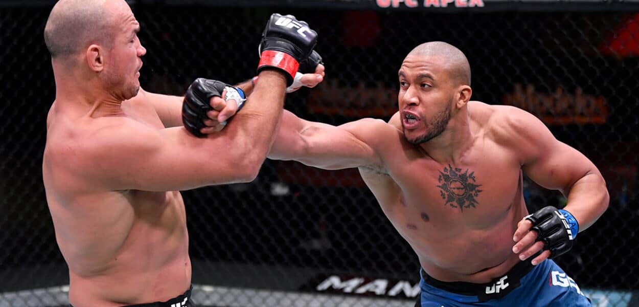 Ciryl Gane Junior Dos Santos UFC 256 TKO