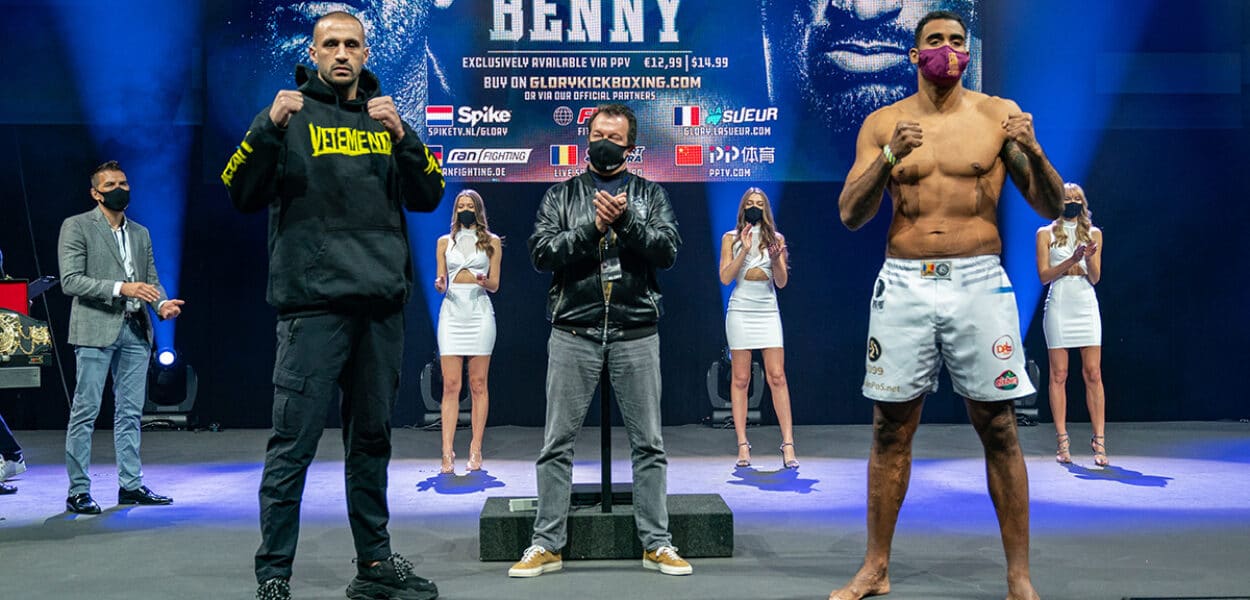 GLORY 76 Badr Hari Benny Adegbuyi