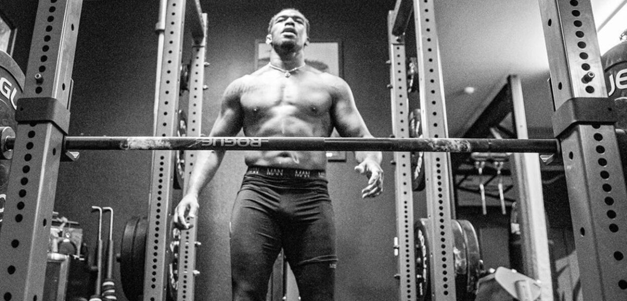Jon Jones work out