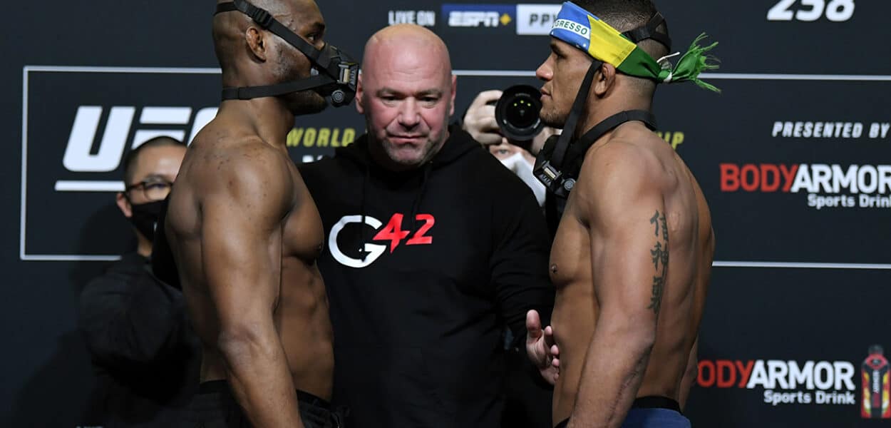 UFC 258 Usman v Burns: Weigh-Ins