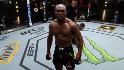 Kamaru Usman TKO Gilbert Burns UFC 258