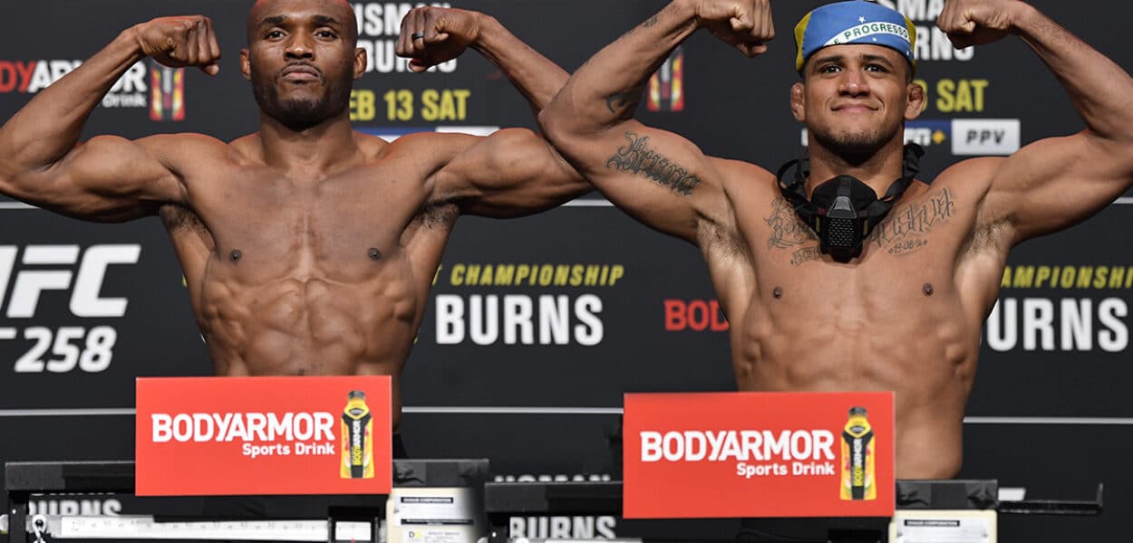 UFC 258 Usman v Burns: Weigh-Ins