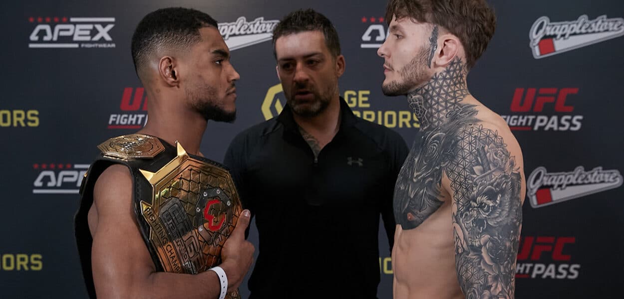 Morgan Charriere Cage Warriors 122 Jordan Vucenic