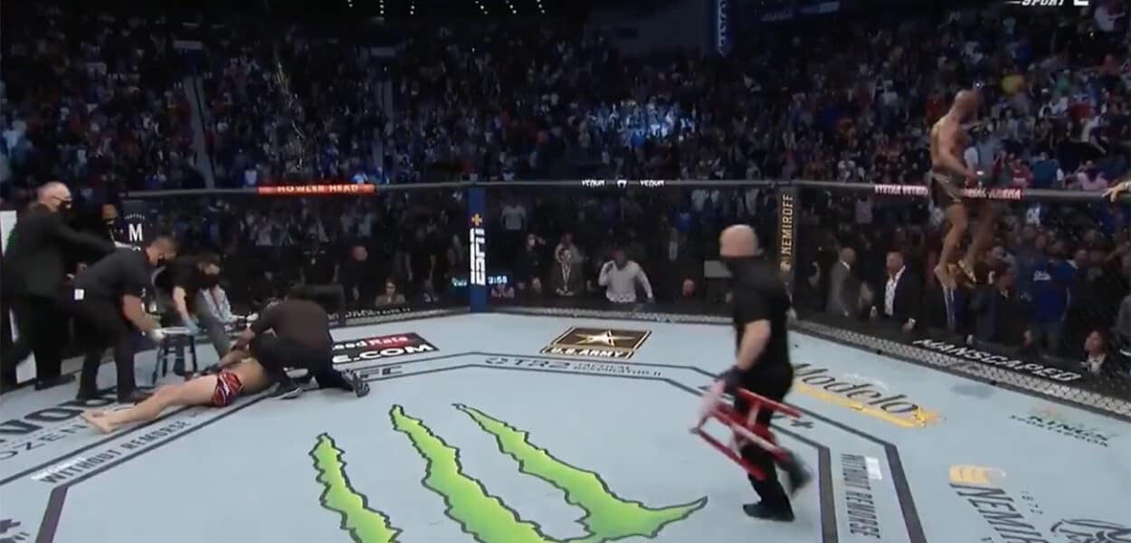 Jorge Masvidal TKO Kamaru Usman UFC 261