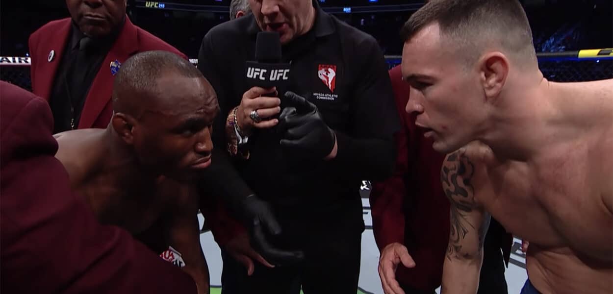 Kamaru Usman Colby Covington UFC 261