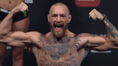 Conor McGregor Dustin Poirier UFC 257 copie