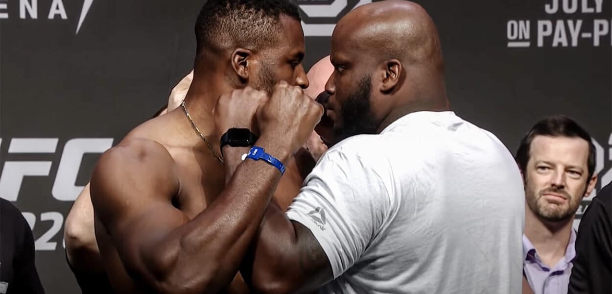 Francis Ngannou Derrick Lewis UFC