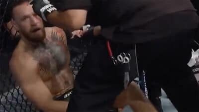 Conor McGregor Dustin Poirier UFC 264 TKO