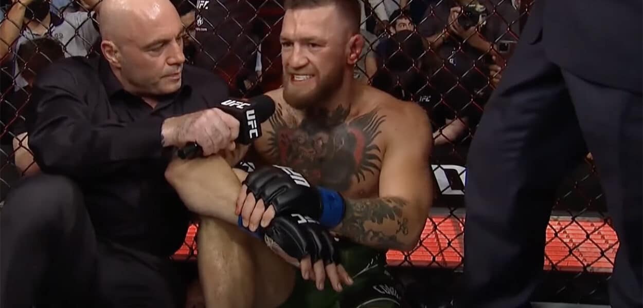Conor McGregor Dustin Poirier femme UFC 264
