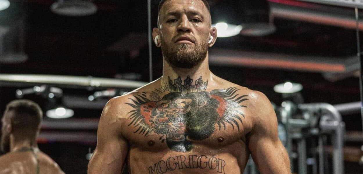Conor McGregor workout UFC 264