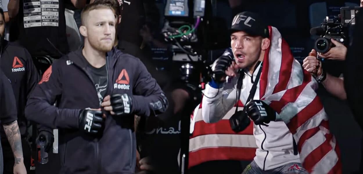 Justin Gaethje Michael Chandler UFC 268