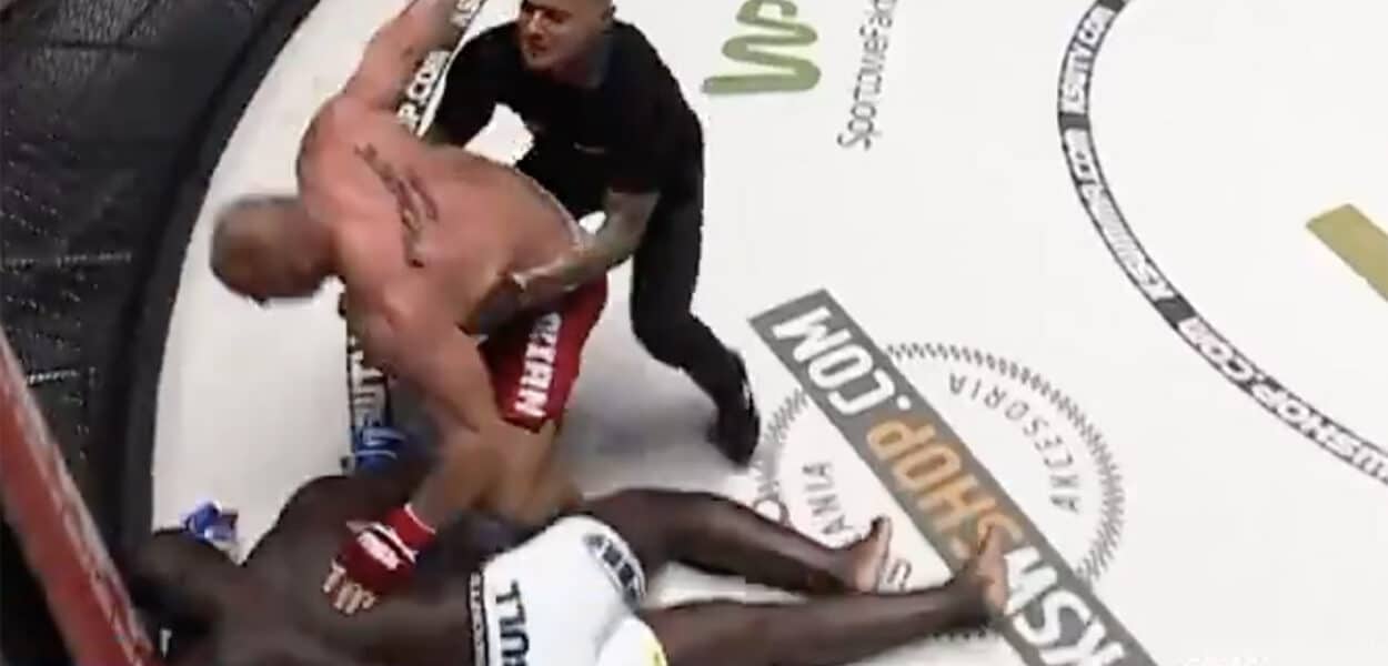 Bombardier Pudzian Pudzianowski KO KSW 64