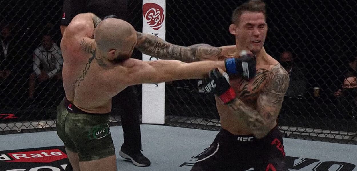 Conor McGregor Dustin Poirier UFC MMA