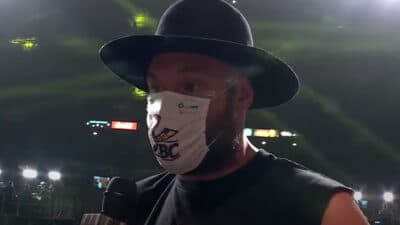 Fury Wilder pesee