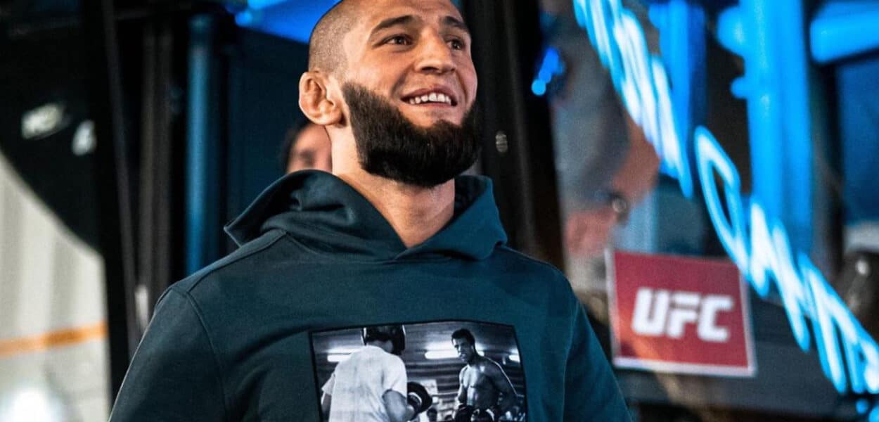 Khamzat Chimaev appelle Nate Diaz