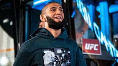 Khamzat Chimaev appelle Nate Diaz