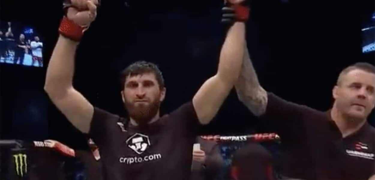Magomed Ankalaev UFC 267 Volkan Oezdemir