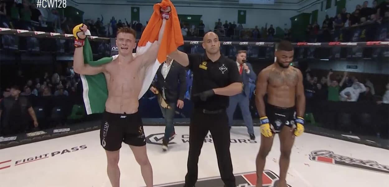 Morgan Charriere Paul Hughes Cage Warriors 128 decision