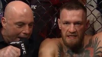 Conor McGregor Dustin Poirier defaite