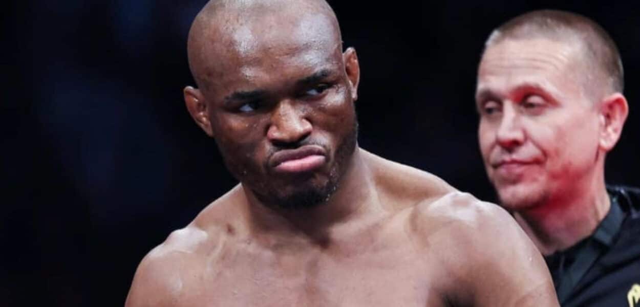 Kamaru Usman avant Colby Covington