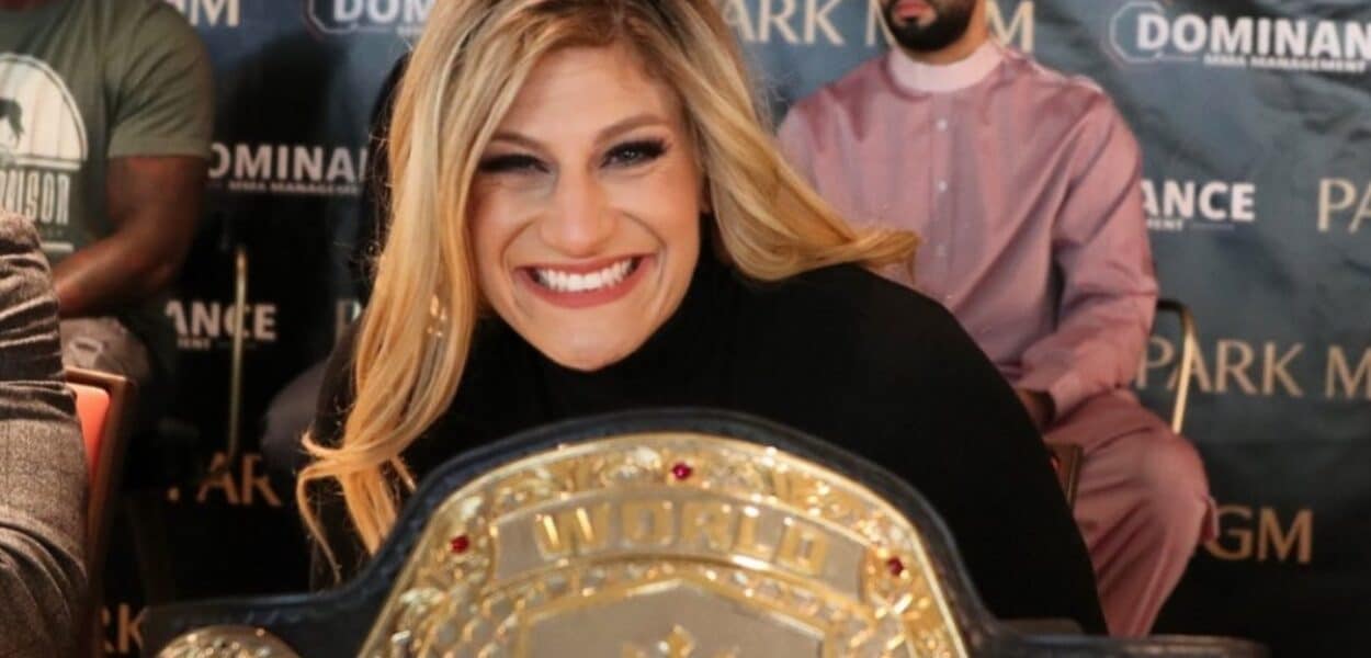 Kayla Harrison Dana White