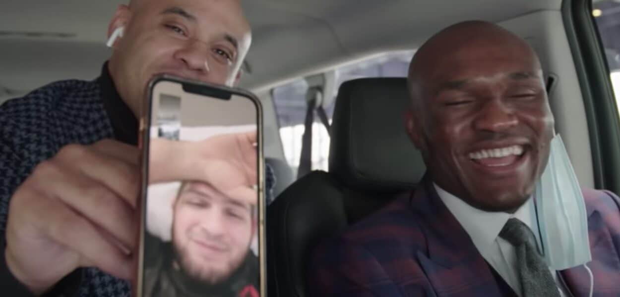 Khabib Nurmagomedov telephone Kamaru Usman