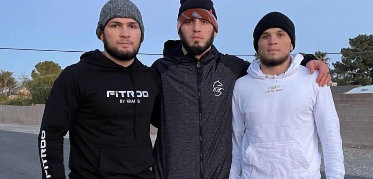 Coach Israel Adesanya Khabib Nurmagomedov
