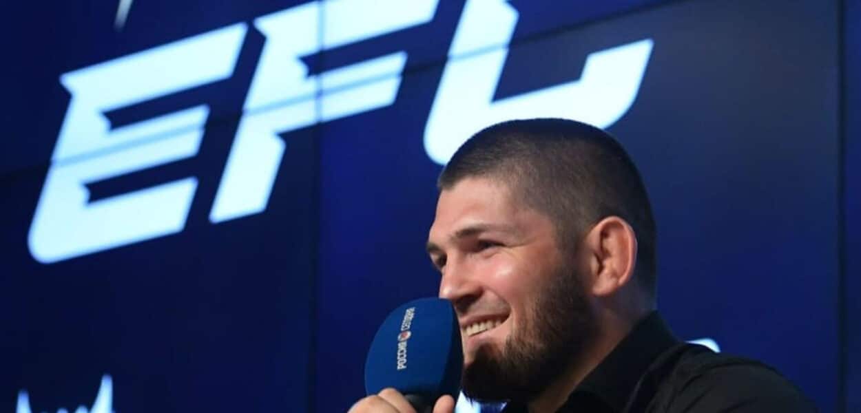 Dana White Khabib Nurmagomedov EFC