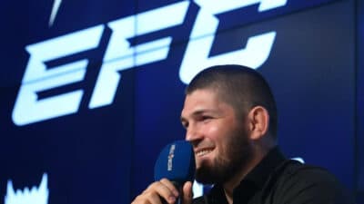 Dana White Khabib Nurmagomedov EFC