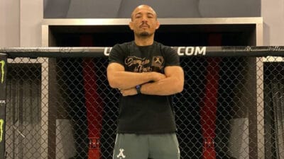 Jose Aldo avant Rob Font
