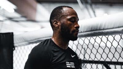 UFC 304 leon edwards blessé