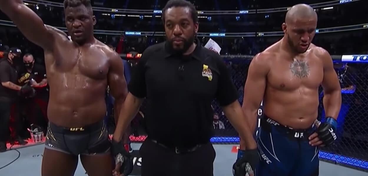 Ciryl Gane Francis Ngannou Manque