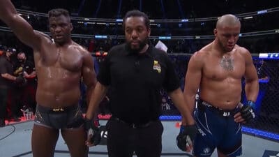 Ciryl Gane Francis Ngannou Manque