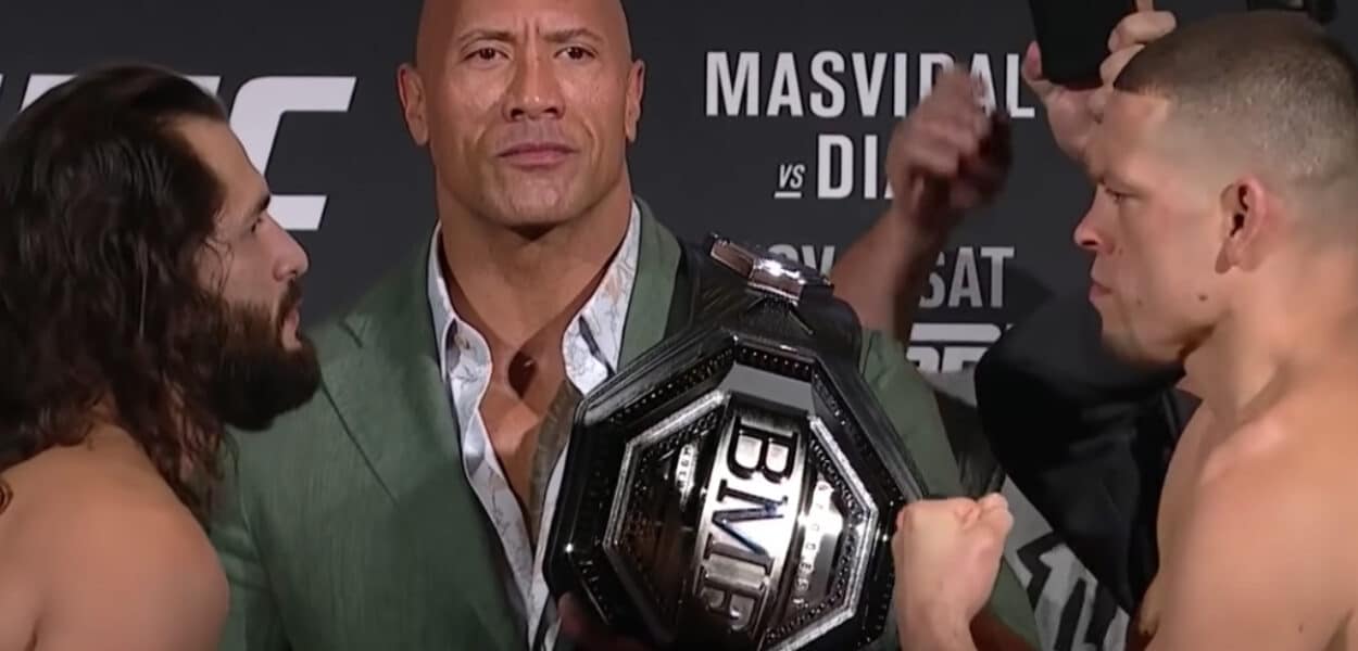 Dwayne Johnson The Rock Partenariat UFC