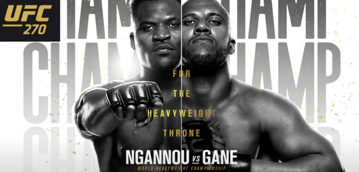 UFC 270 chaine heure