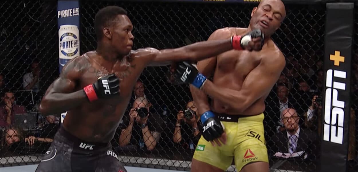 Anderson Silva Israel Adesanya UFC 234
