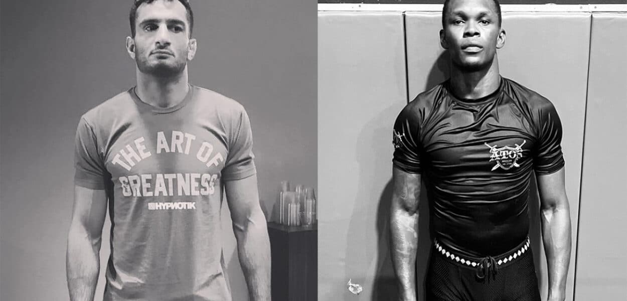 Israel Adesanya et Gegard Mousasi, meilleurs middleweights du monde