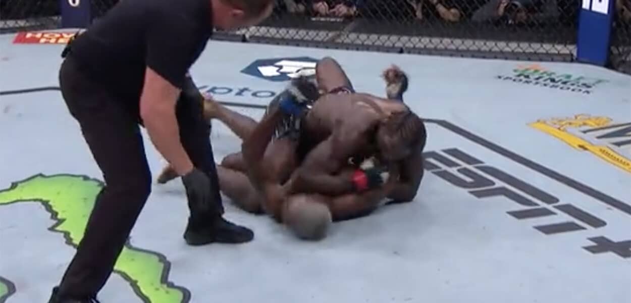 Jared Cannonier Derek Brunson TKO UFC 271