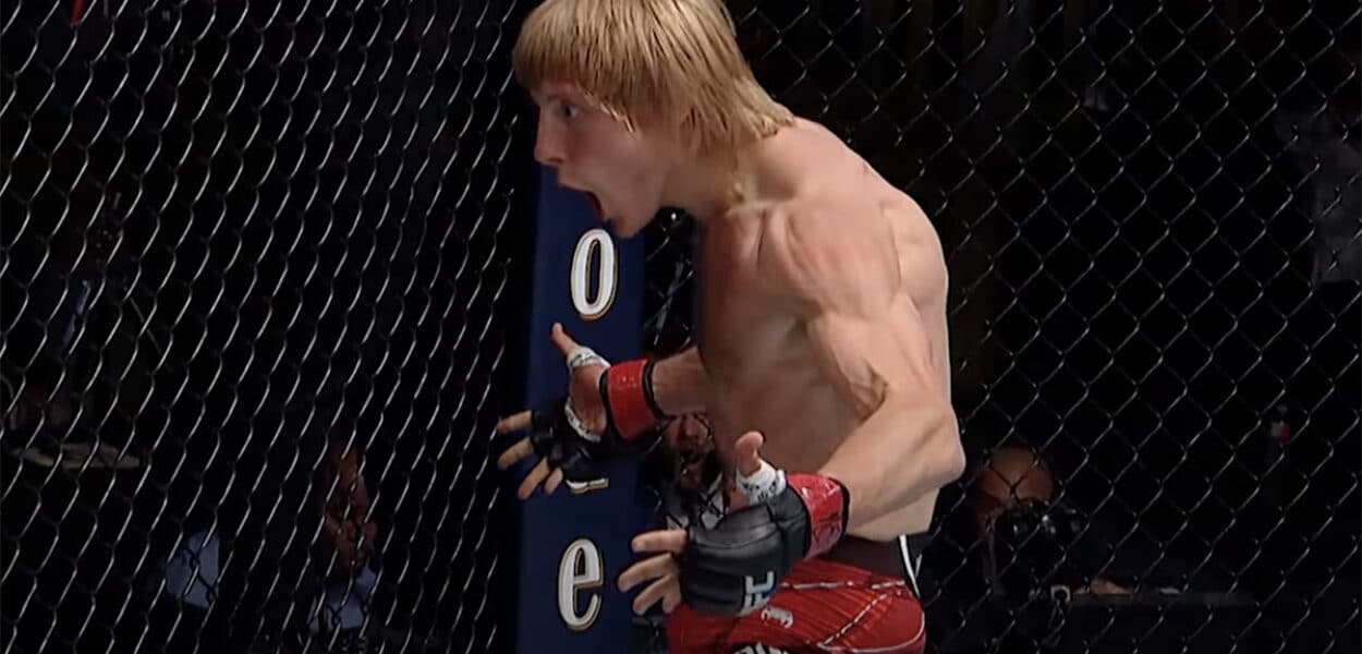 Paddy Pimblett celebration