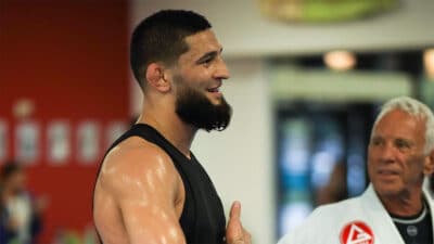 khamzat chimaev bourreau de travail