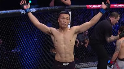 korean zombie arme volkanovski