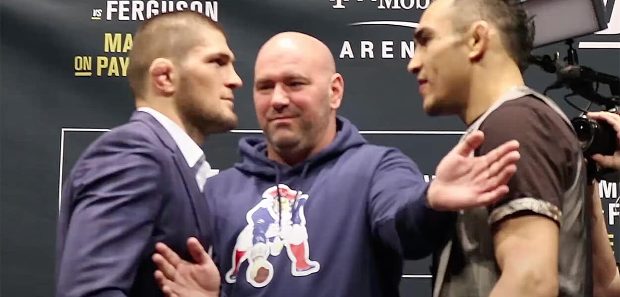 Khabib Tony Ferguson provocations