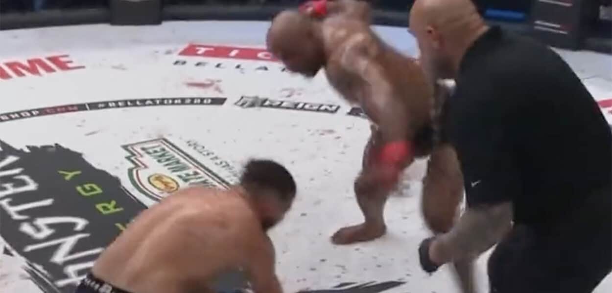 Yoel Romero Bellator Paris TKO