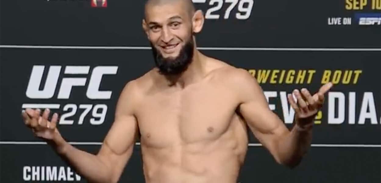 khamzat pesée