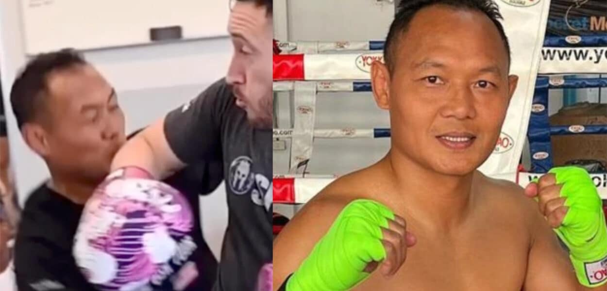 Saenchai s'énerve
