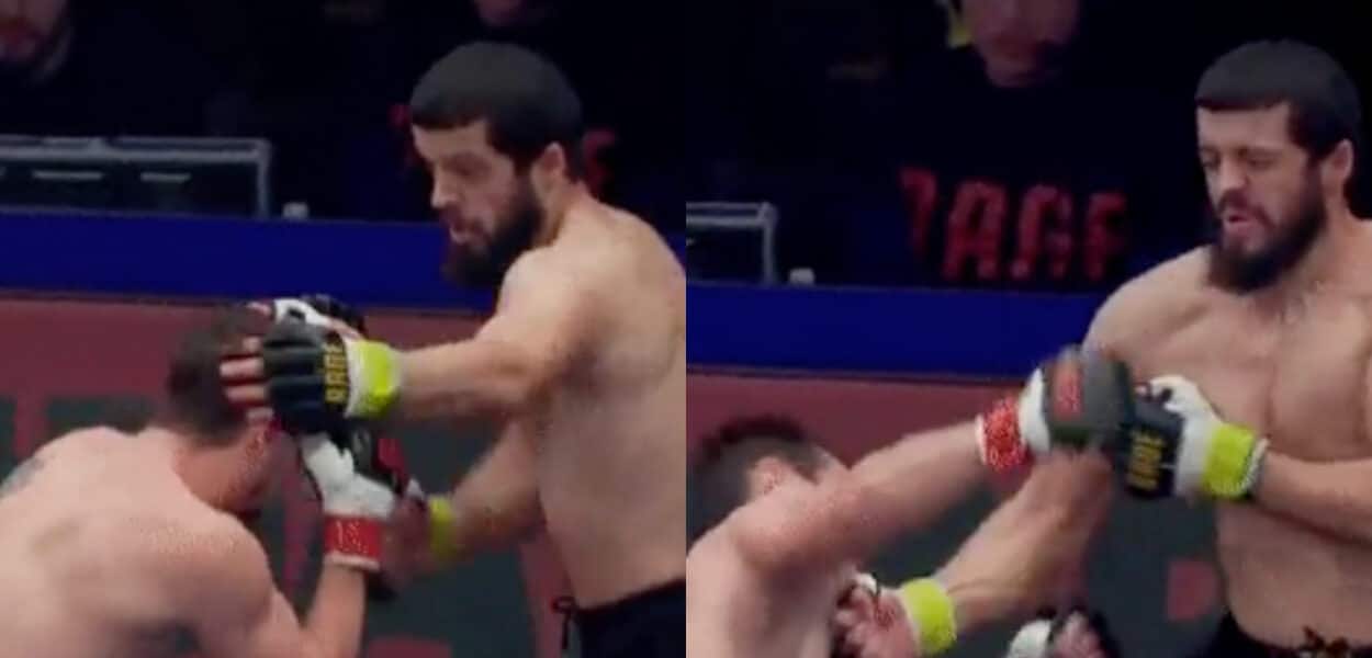 claque uppercut KO