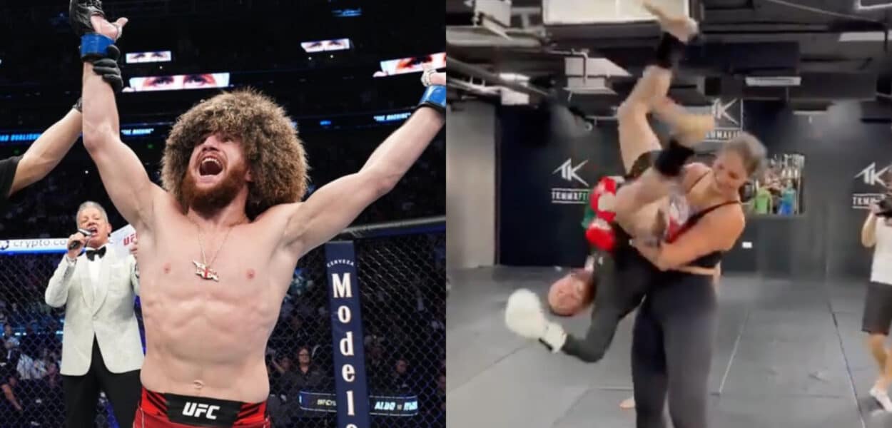 ufc soulever kickboxeuse