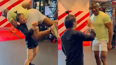 Ngannou se fait soulever