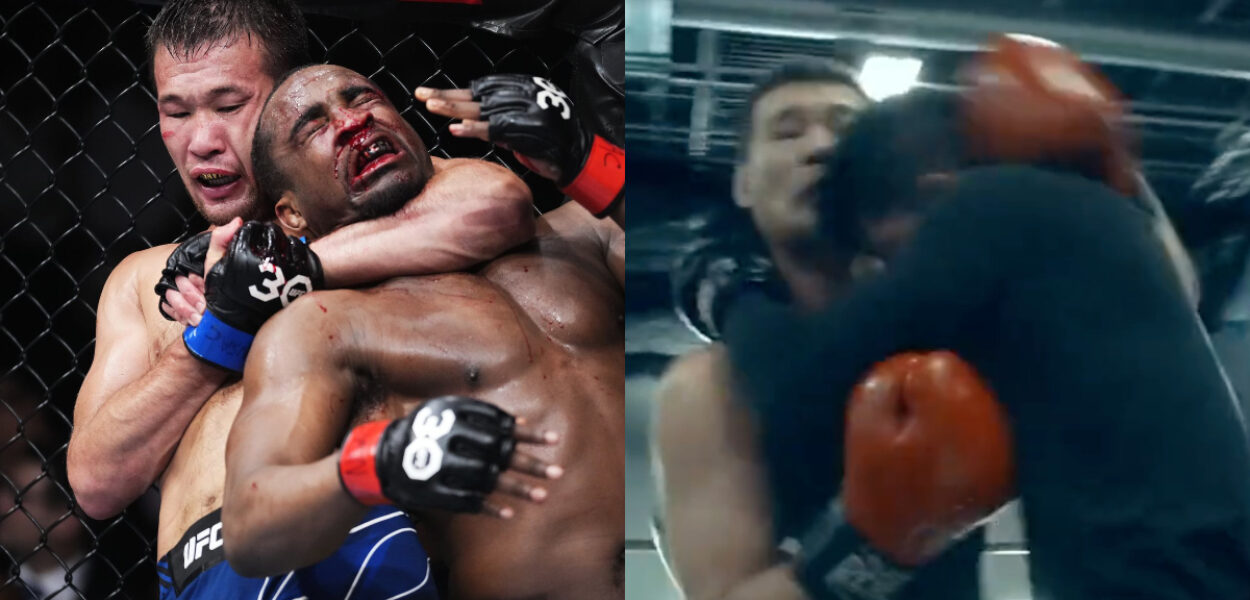rakhmonov jingliang sparring